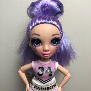 Rainbow High Cheer VIOLET WILLOW Fashion Doll